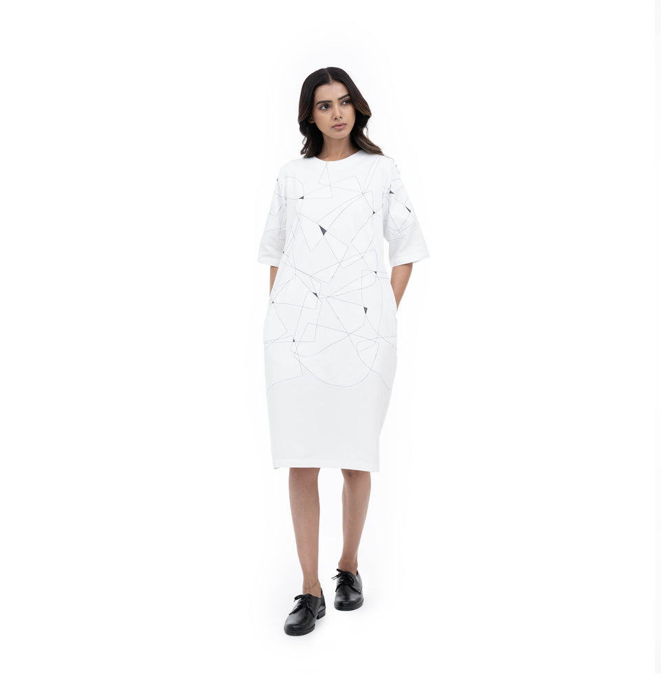 Shapes Line Dress