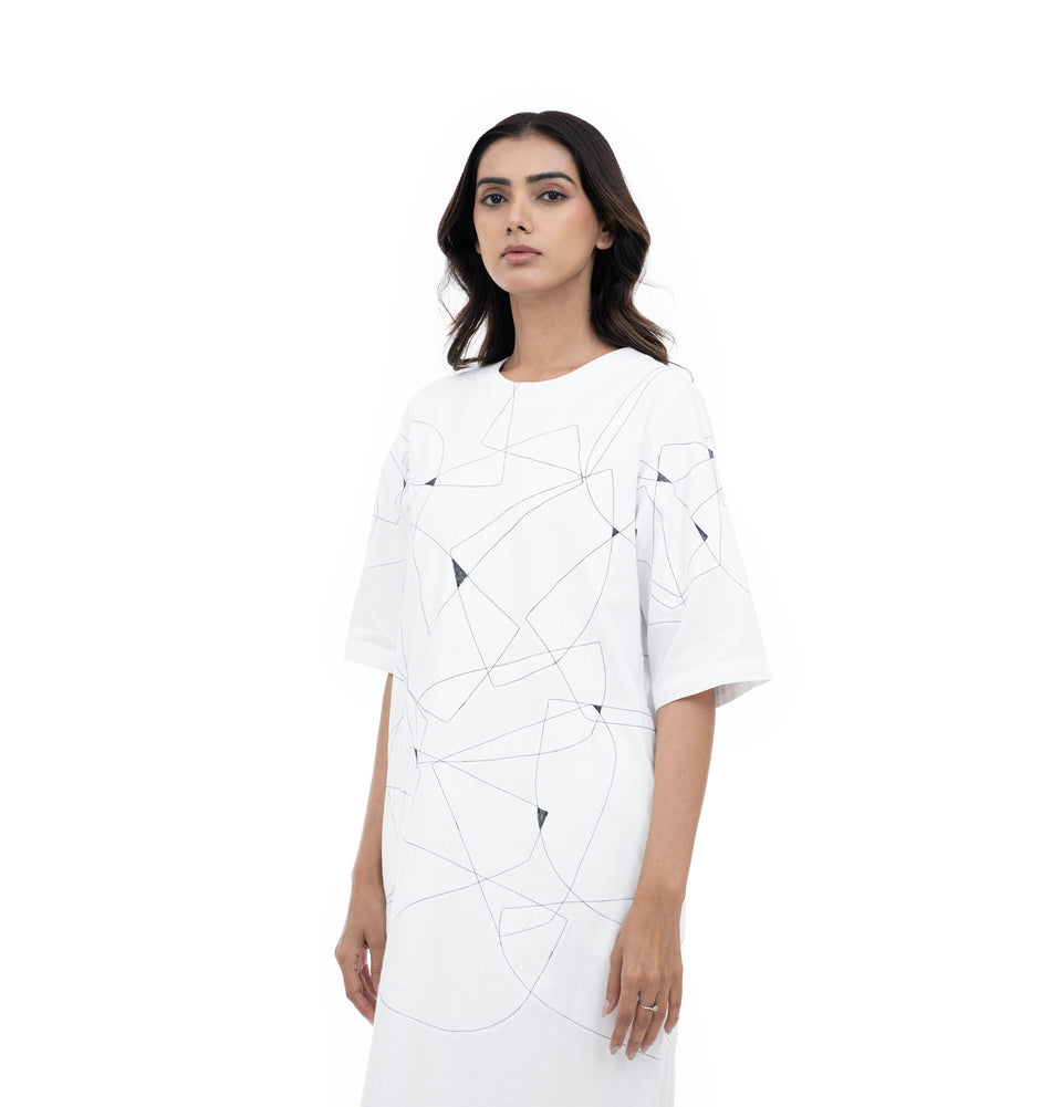 Shapes Line Dress