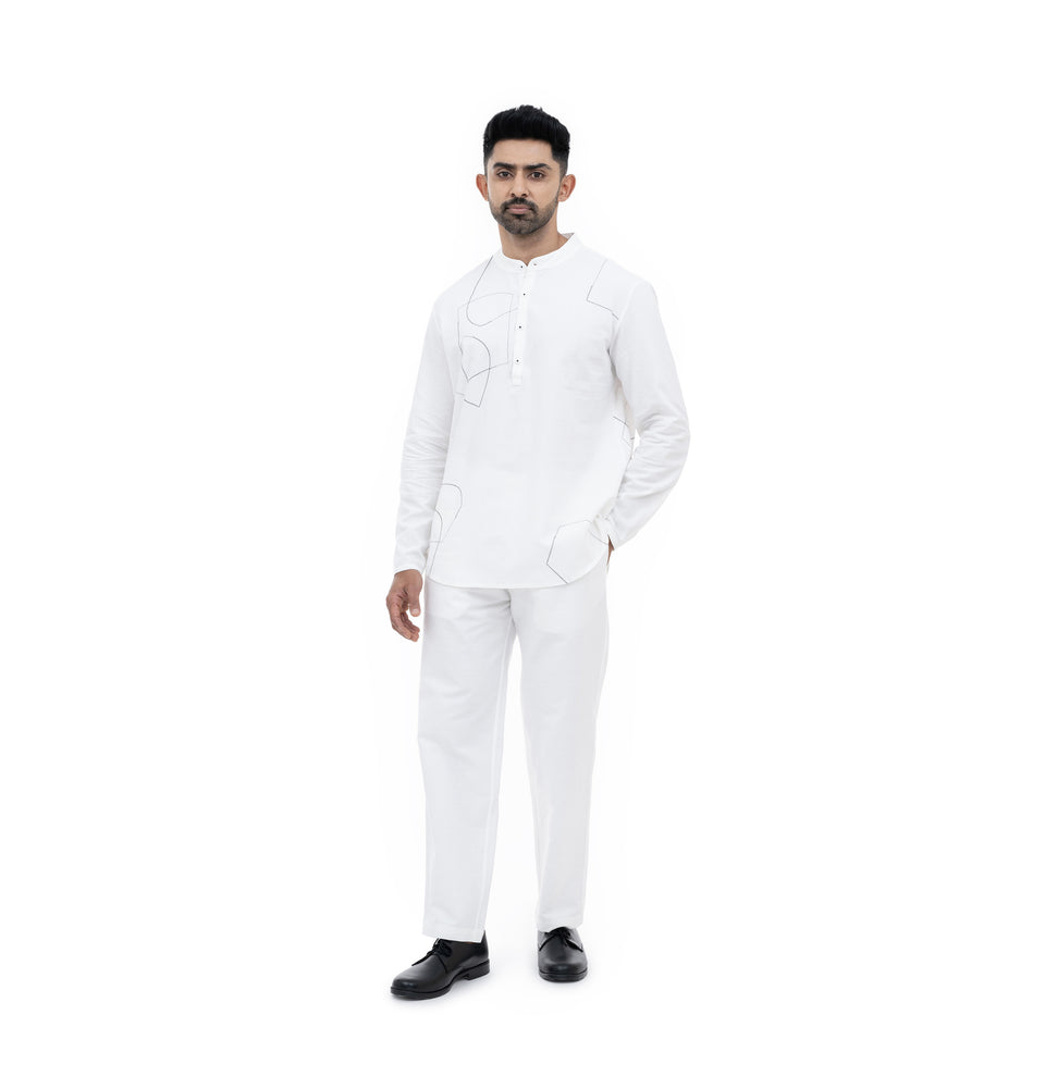 M Shapes Line Shirt