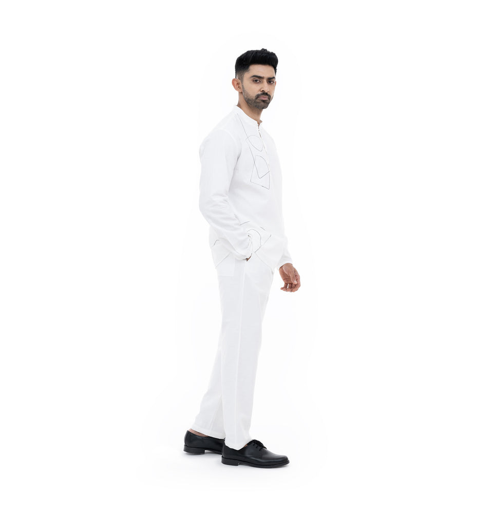 M Shapes Line Shirt