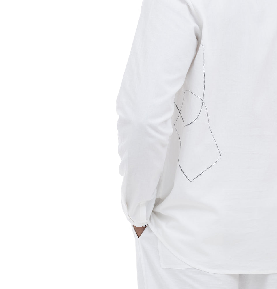 M Shapes Line Shirt