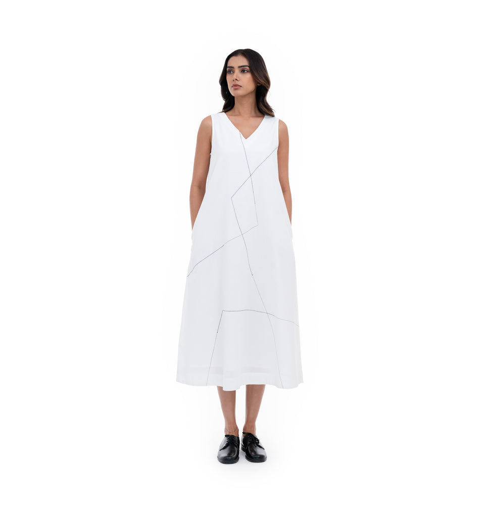 Shapes Sleeveless Dress