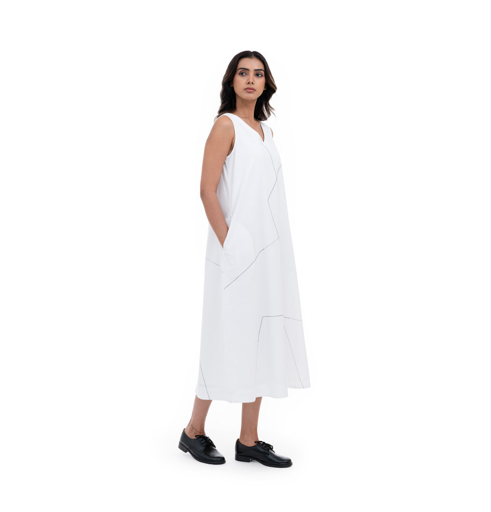 Shapes Sleeveless Dress