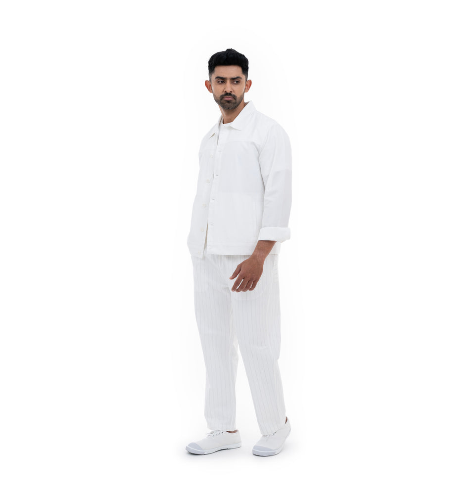 M Shapes Solid Jacket
