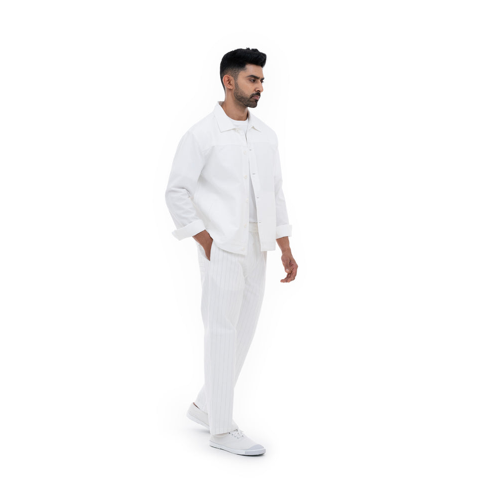 M Shapes Solid Jacket