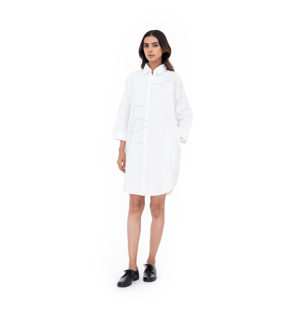Shapes Shirt Dress