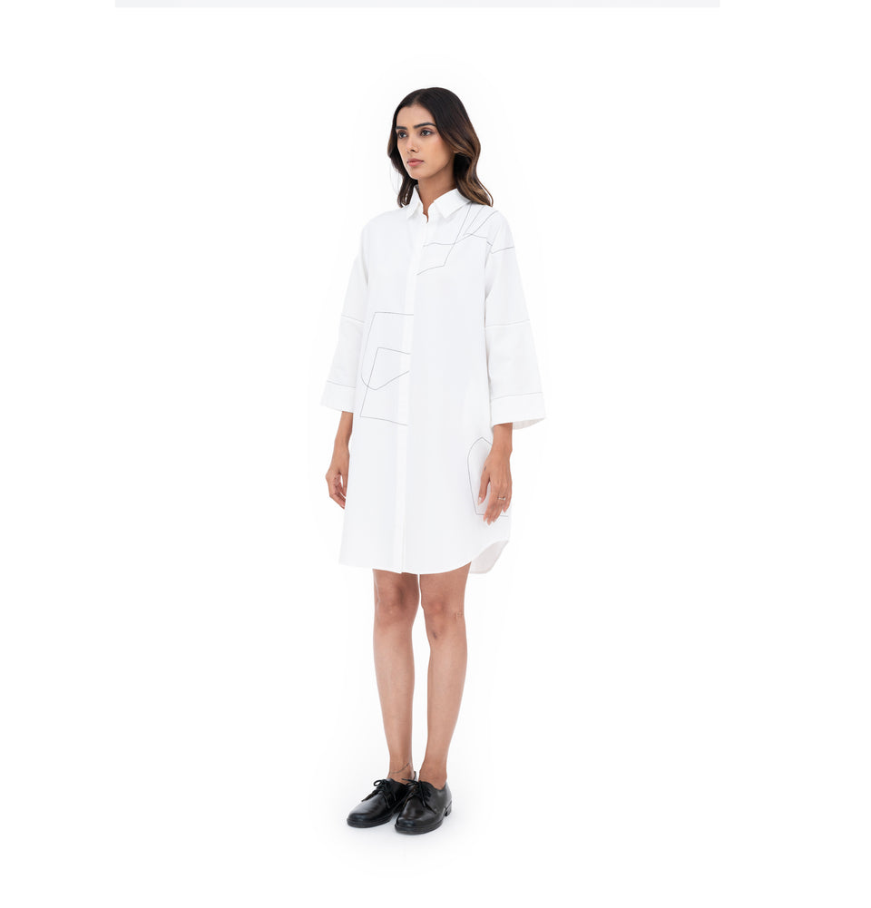 Shapes Shirt Dress