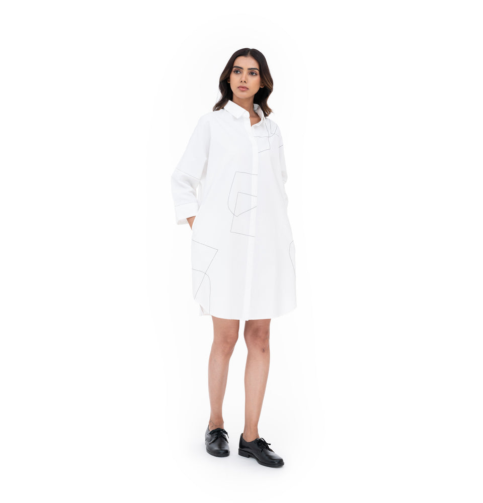 Shapes Shirt Dress