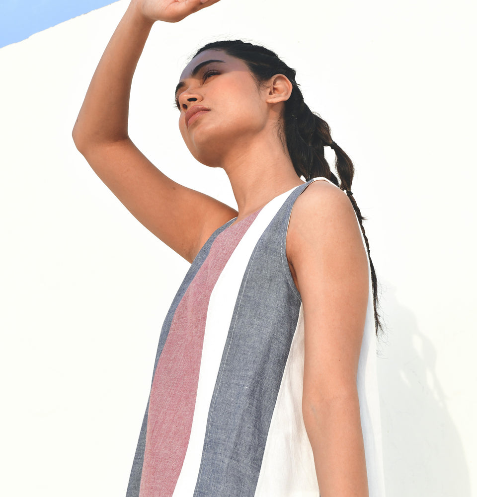 Shapes Stripe Dress