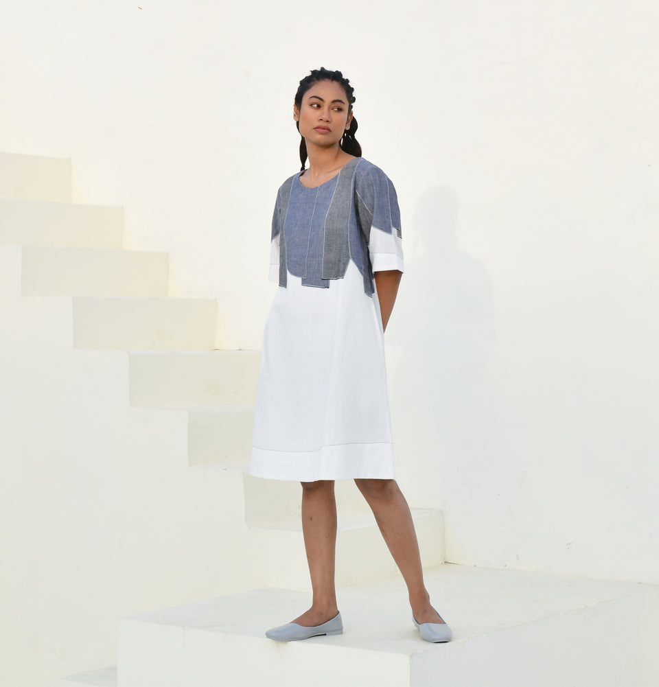 Shapes Patch Dress