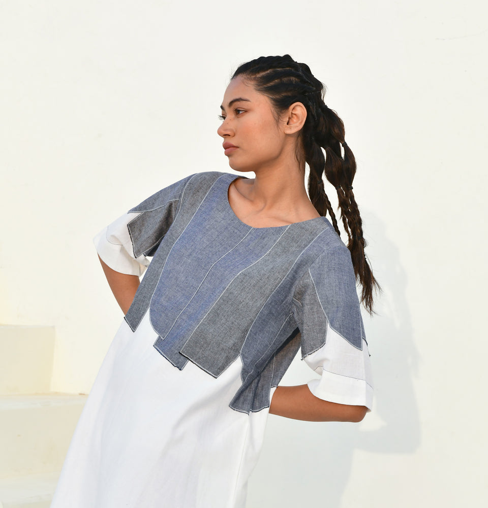 Shapes Patch Dress