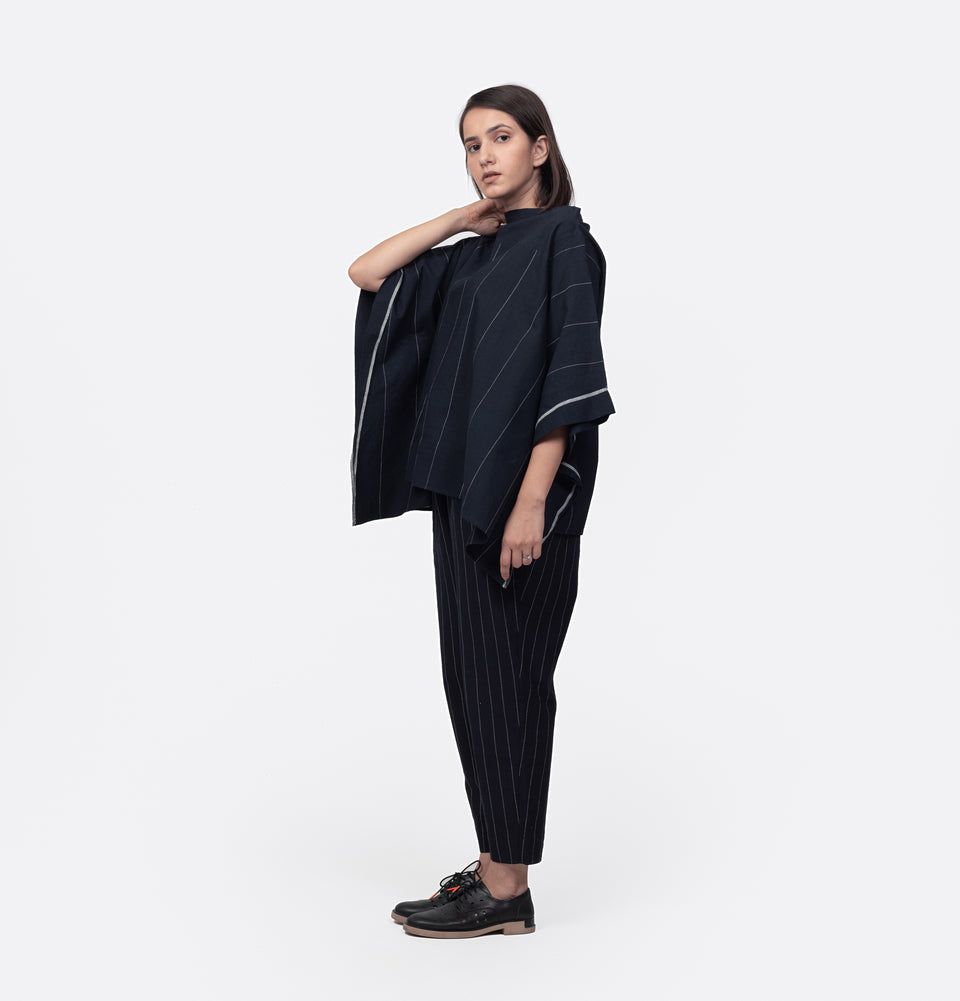 Light Stripe Poncho