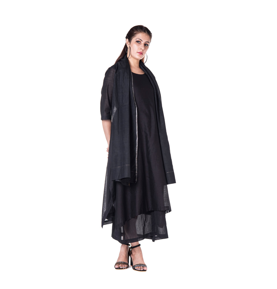 Zari Solid Stole