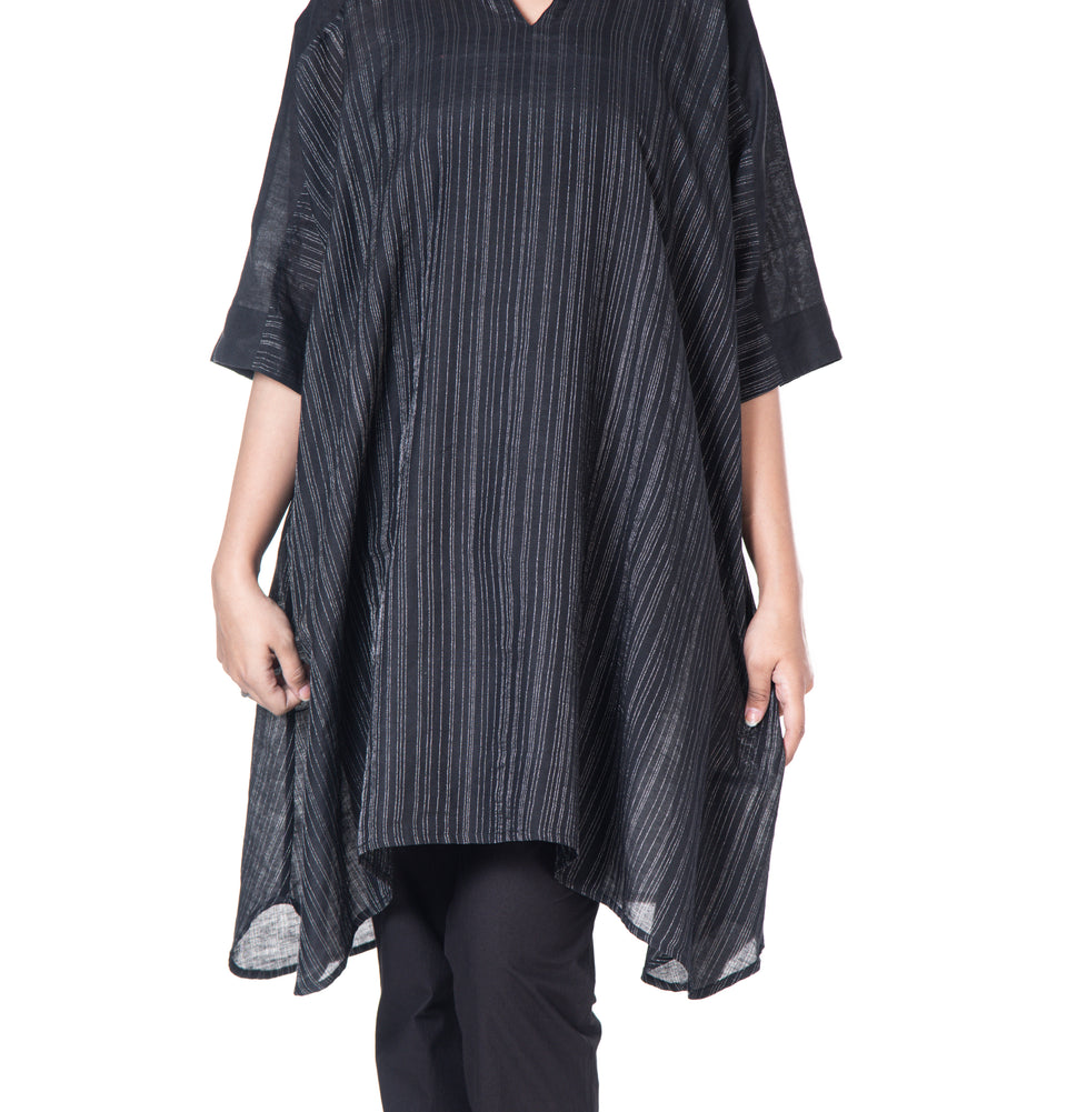 Zari Stripe Kimono